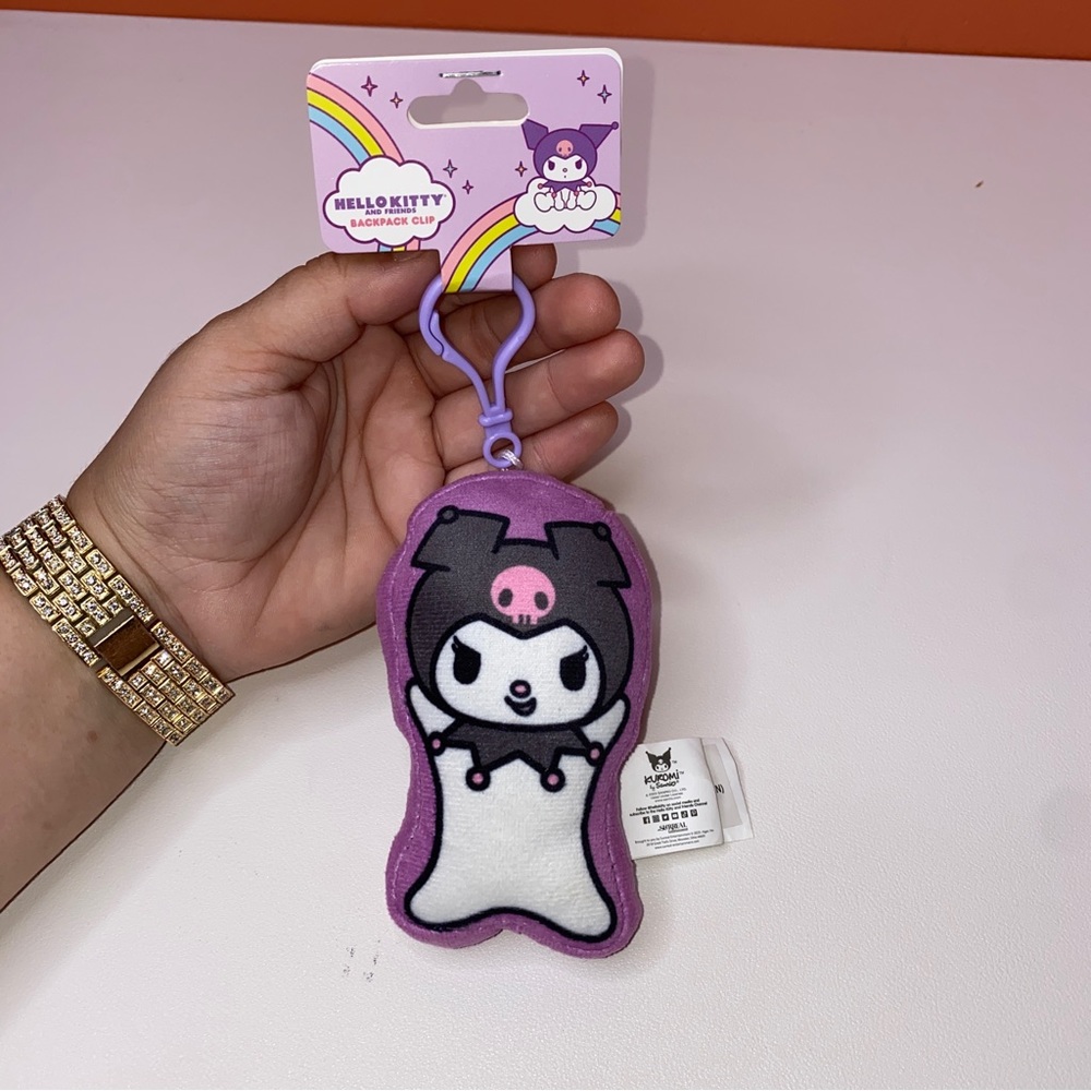 Sanrio Hello Kitty & Friends Kuromi Backpack Clip / Key Chain